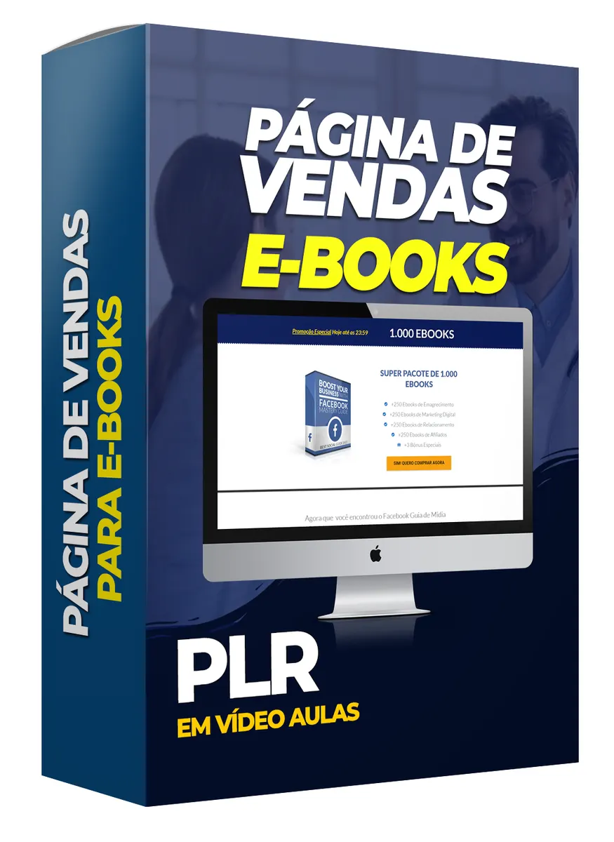 Curso páginas de conversão para e-books