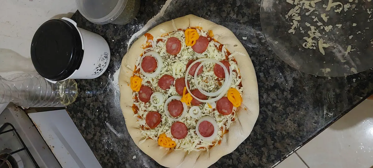 Pizzaria Caseira sem comprar novos Utensílios delivery em casa
