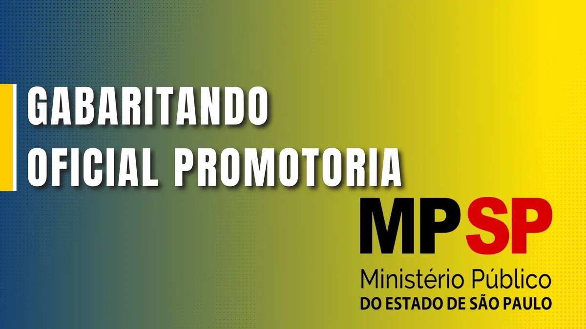 Curso Online Gabaritando Oficial de Promotoria MP-SP