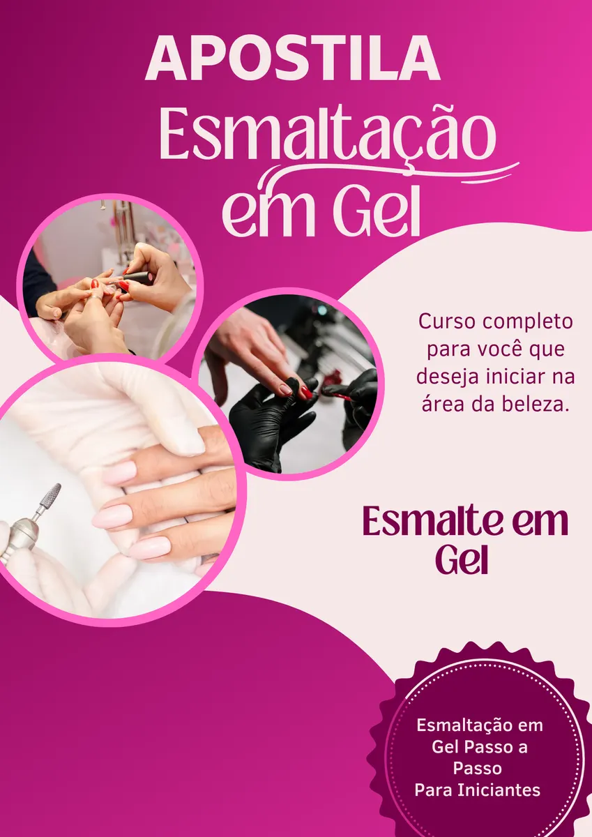Apostila de Esmaltação em Gel para Iniciantes
