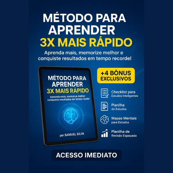 Método para Aprender 3x Mais Rápido