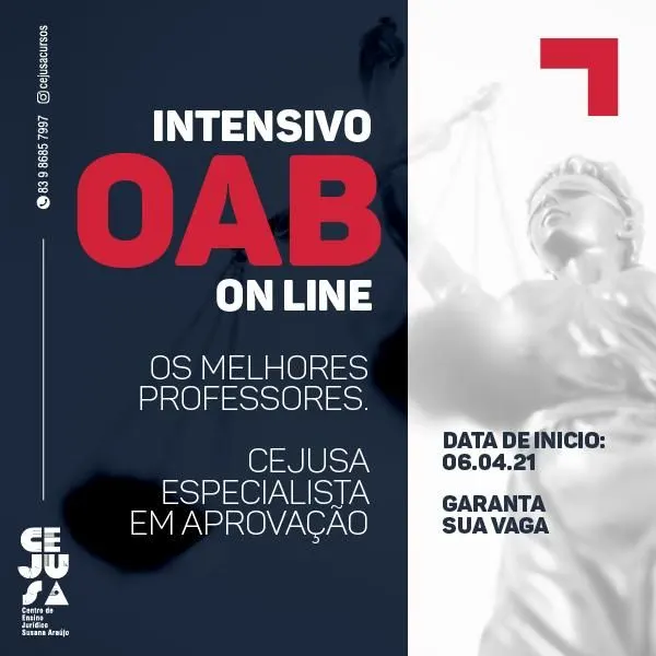 32º Exame - Curso Intensivo OAB