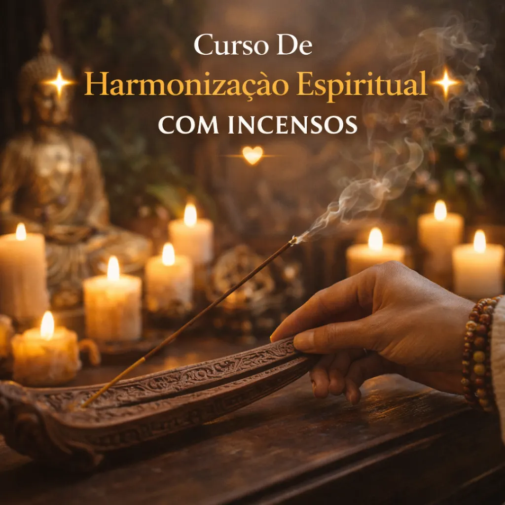 Curso De Harmonização Espiritual Com Incensos