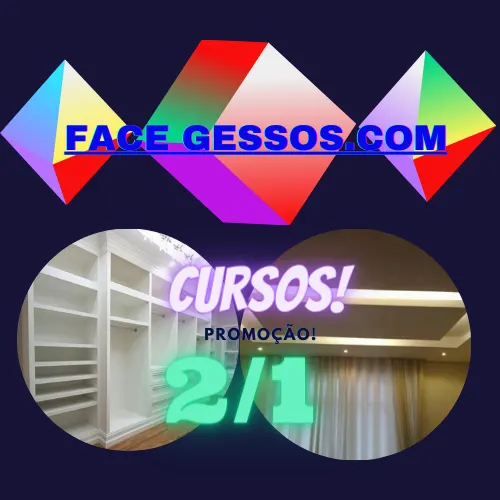 (CURSO TÉCNICO SEGREDO DA SANCA ABERTA EM ILHA) V/S (CURSO TÉCNICO DESIGNE EM GUARDA/ROUPA DE DRYWALL)