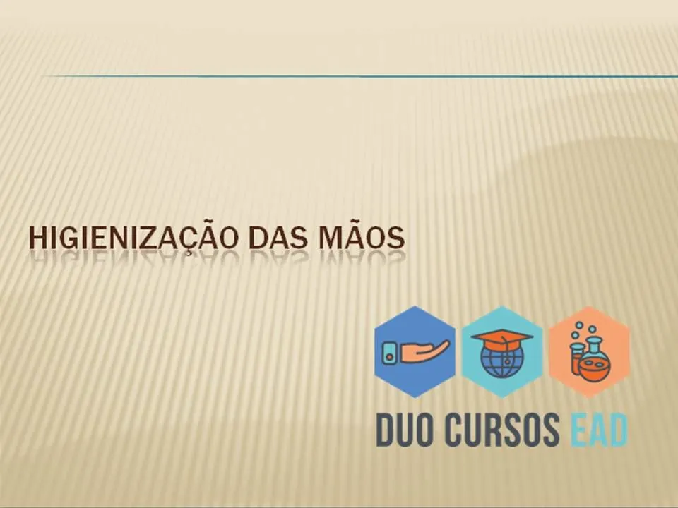 Curso Higienização das Mãos