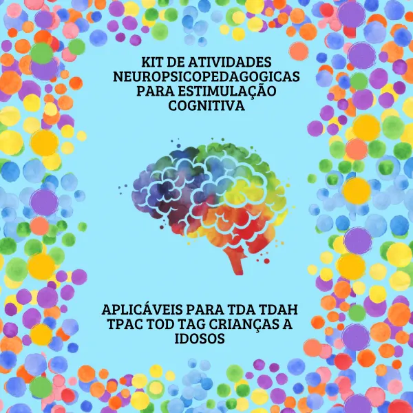 Kit de Atividades Neuropsicopedagogicas para Estimulação Cognitiva