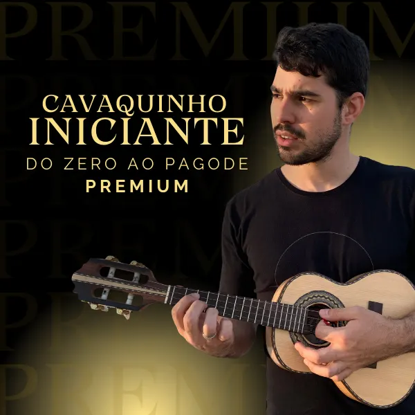 Cavaquinho Iniciante - do zero ao pagode - Premium