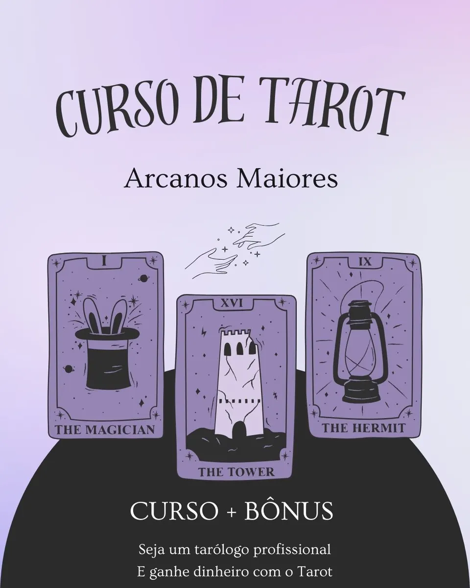 Curso de Tarot Para Iniciantes - Arcanos Maiores