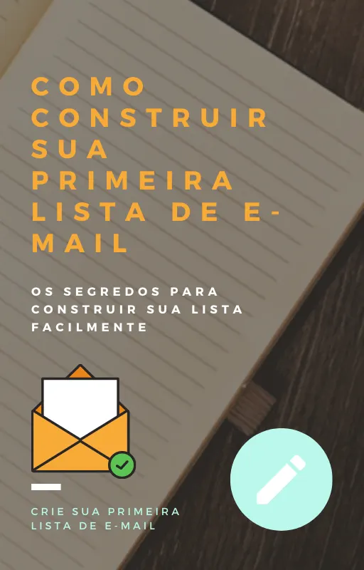CRIANDO SUA PRIMEIRA LISTA DE E-MAIL