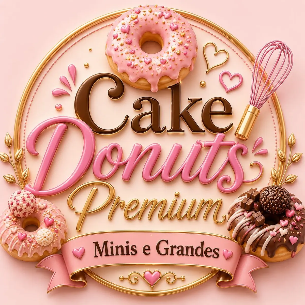 Cake Donuts Premium (Minis e Grandes)