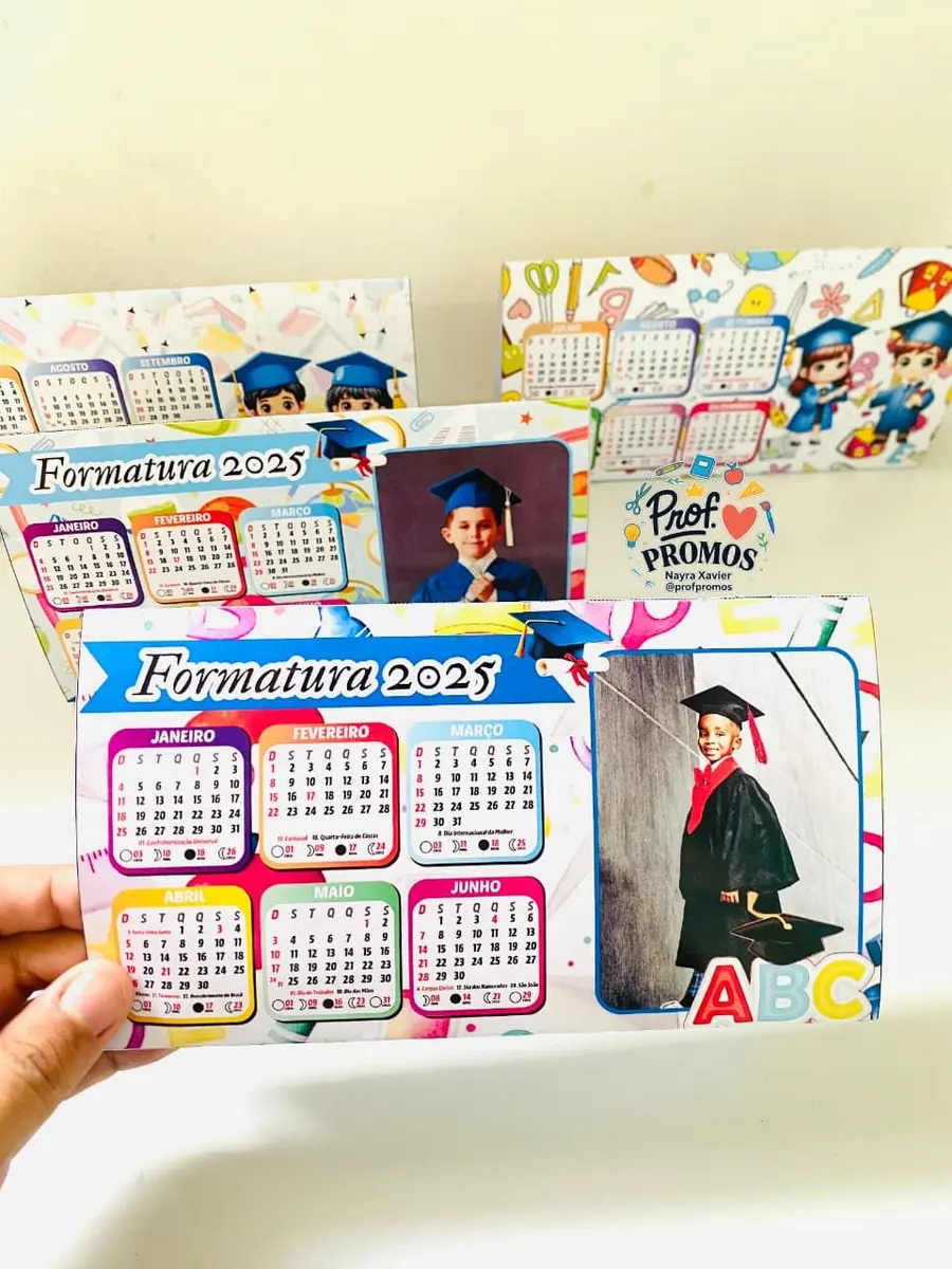 Calendário de Mesa Formatura - 2026🎓
