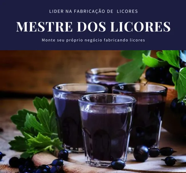 Mestre dos Licores | Fabricação e Receitas incríveis