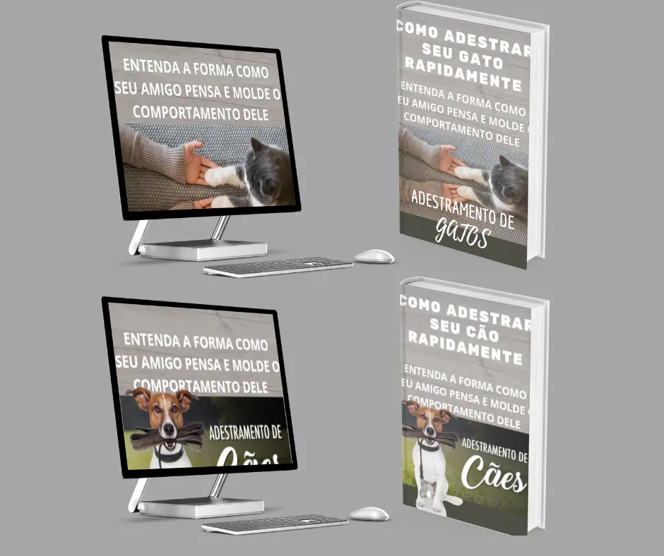 Treinamento de Cães e Gatos 2 em 1 / Aprenda a Educar seus Pets