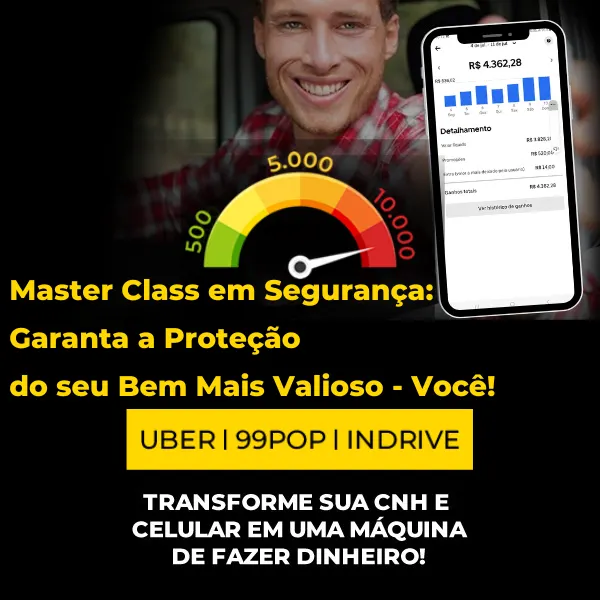 Curso Segurança para Motorista por Aplicativo