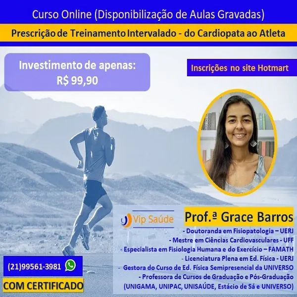Curso de Prescrição de Treinamento Intervalado: Do Cardiopata ao Atleta