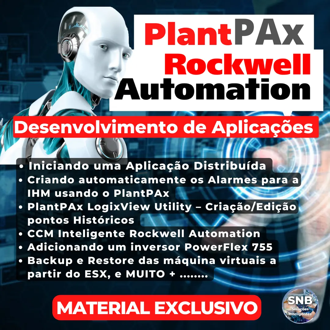 Exclusivo Rockwell Automação PlantPAx DCS - Guia de Desenvolvimento de Aplicações Ebook
