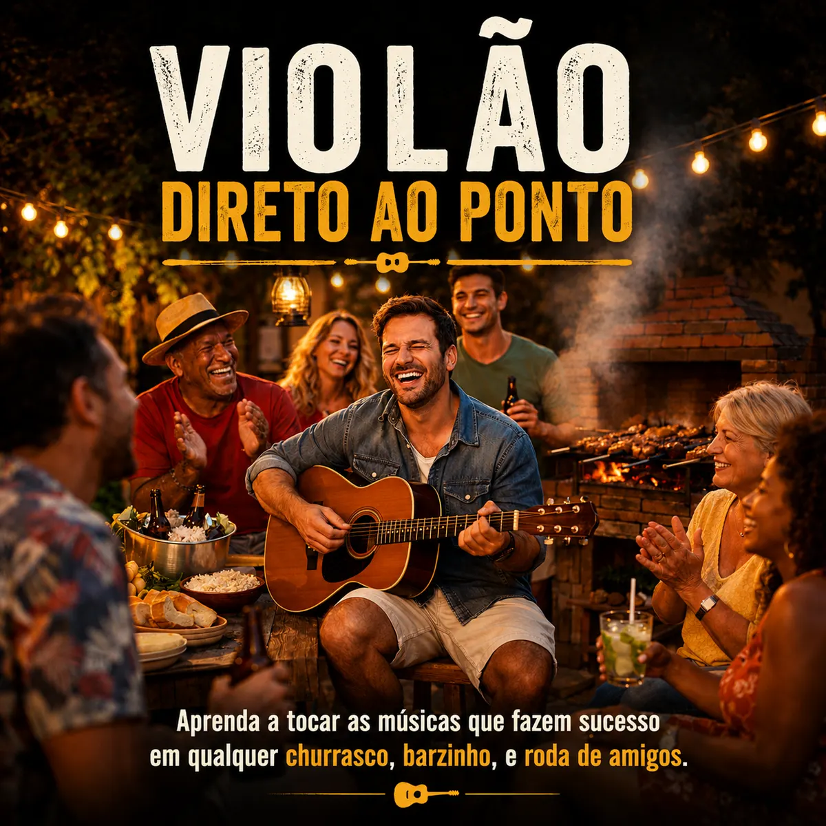 Método Violão Direito ao Ponto - Músicas Fáceis e Simplificadas para Tocar no Violão