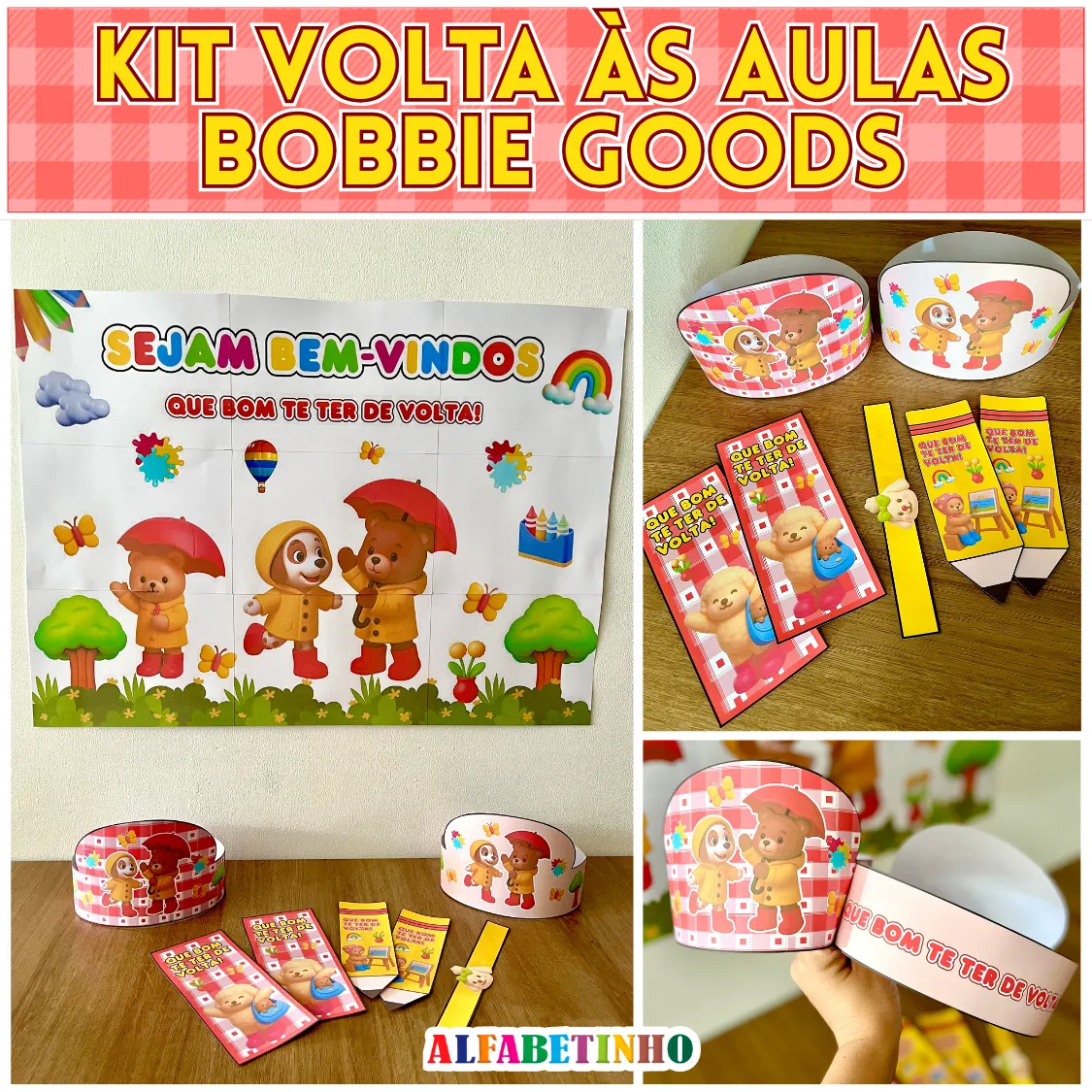 MINI KIT BOBBIE GOODS - VOLTA ÀS AULAS
