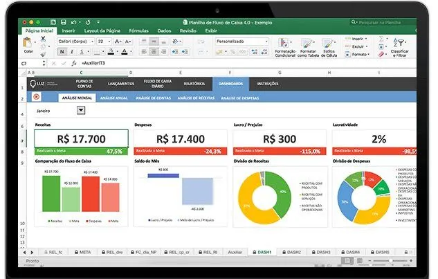 Vídeo Curso Fórmulas do Excel