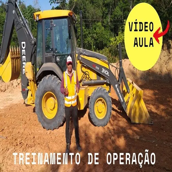 Curso de Reciclagem para Operador de Retroescavadeira com Certificado
