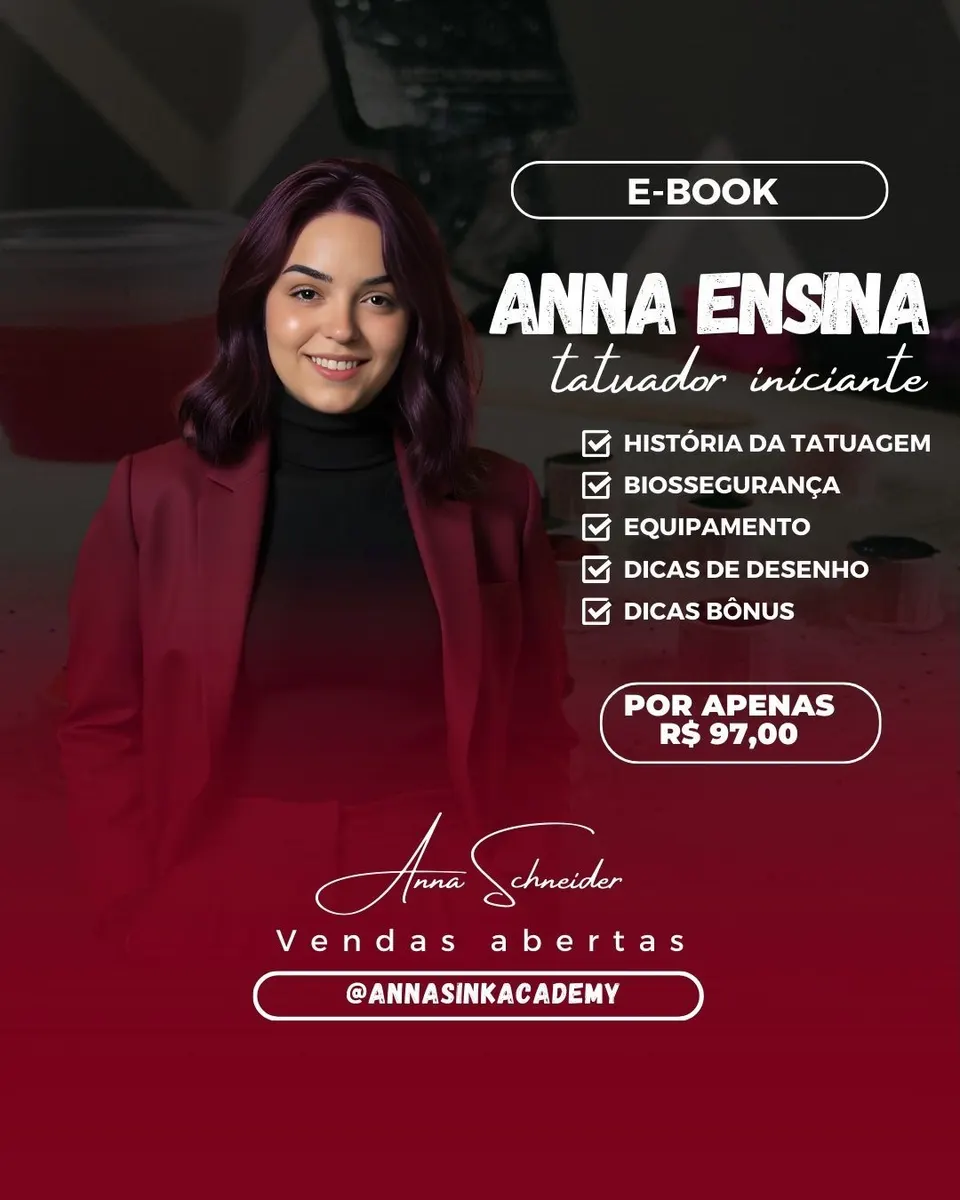 Anna ensina - tatuador iniciante
