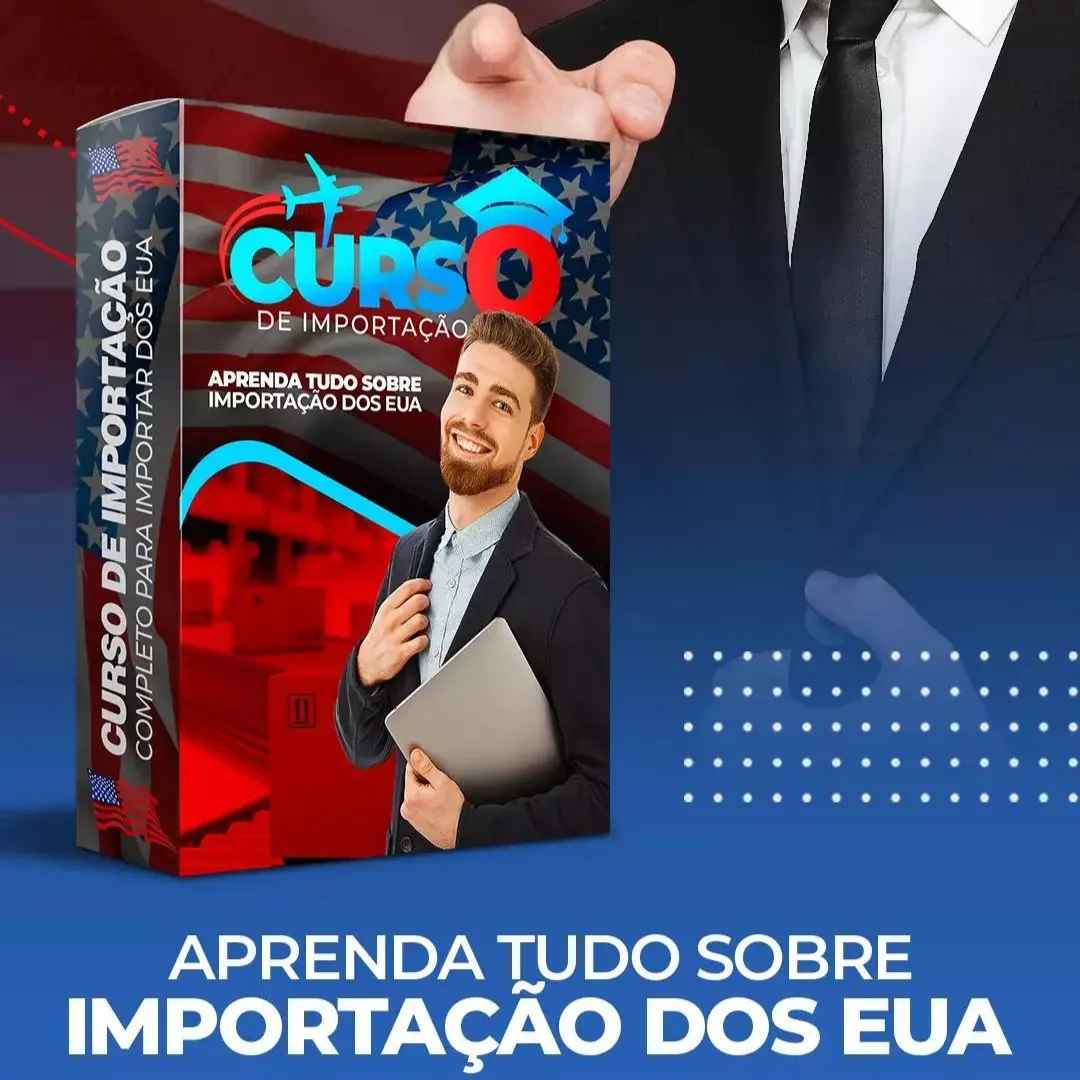 PLR COMPLETO CURSO DE IMPORTAÇÃO DOS EUA + PÁGINA DE VENDAS + 4 BÔNUS