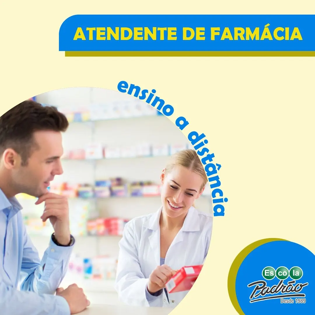 Curso de Atendente de Farmácia Online | Formação Profissional | Escola Padrão