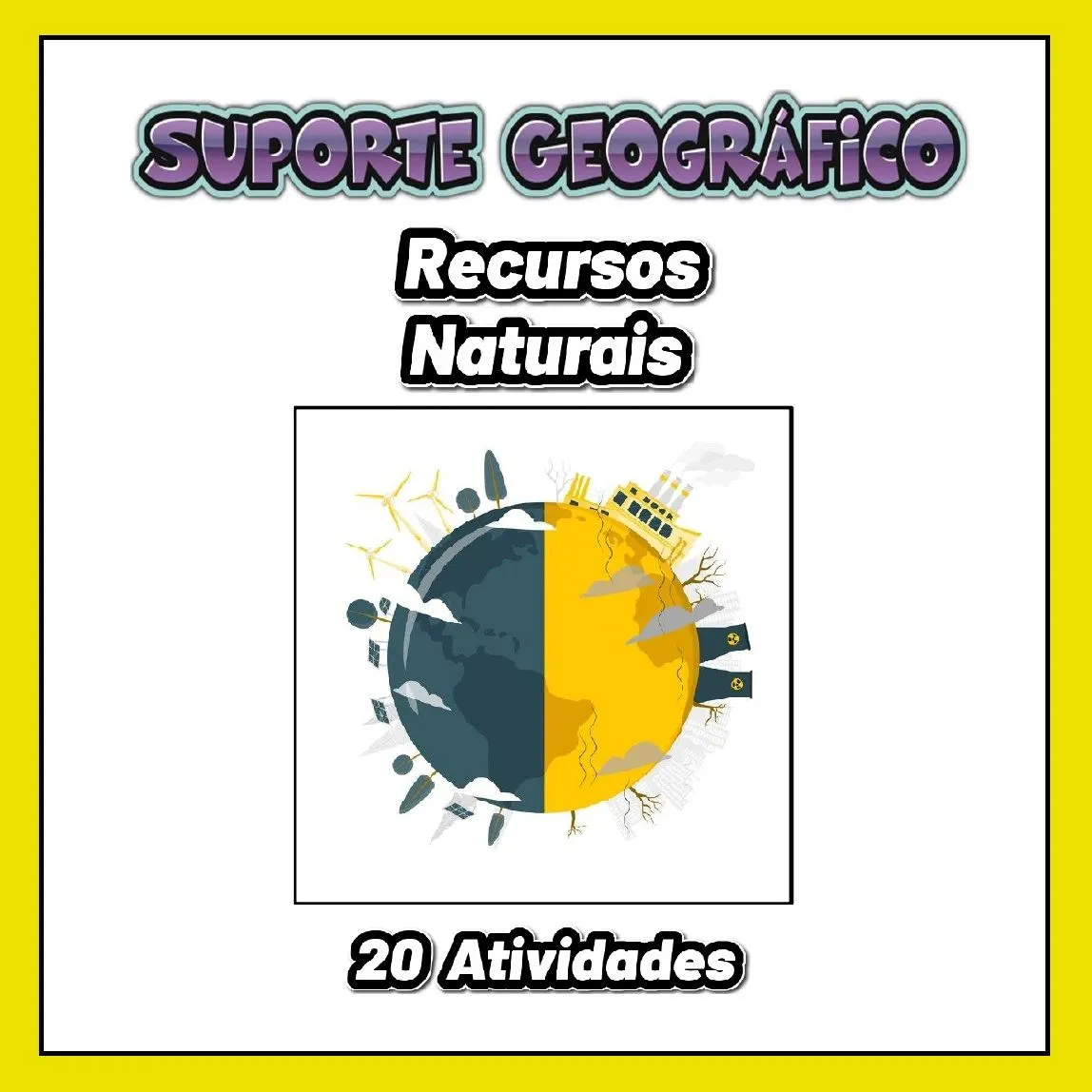20 Atividades Recursos Naturais 🔄