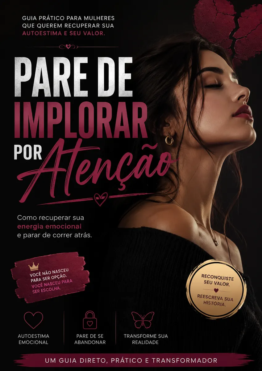 Pare de Implorar por Atenção: Como recuperar sua energia emocional e parar de correr atrás