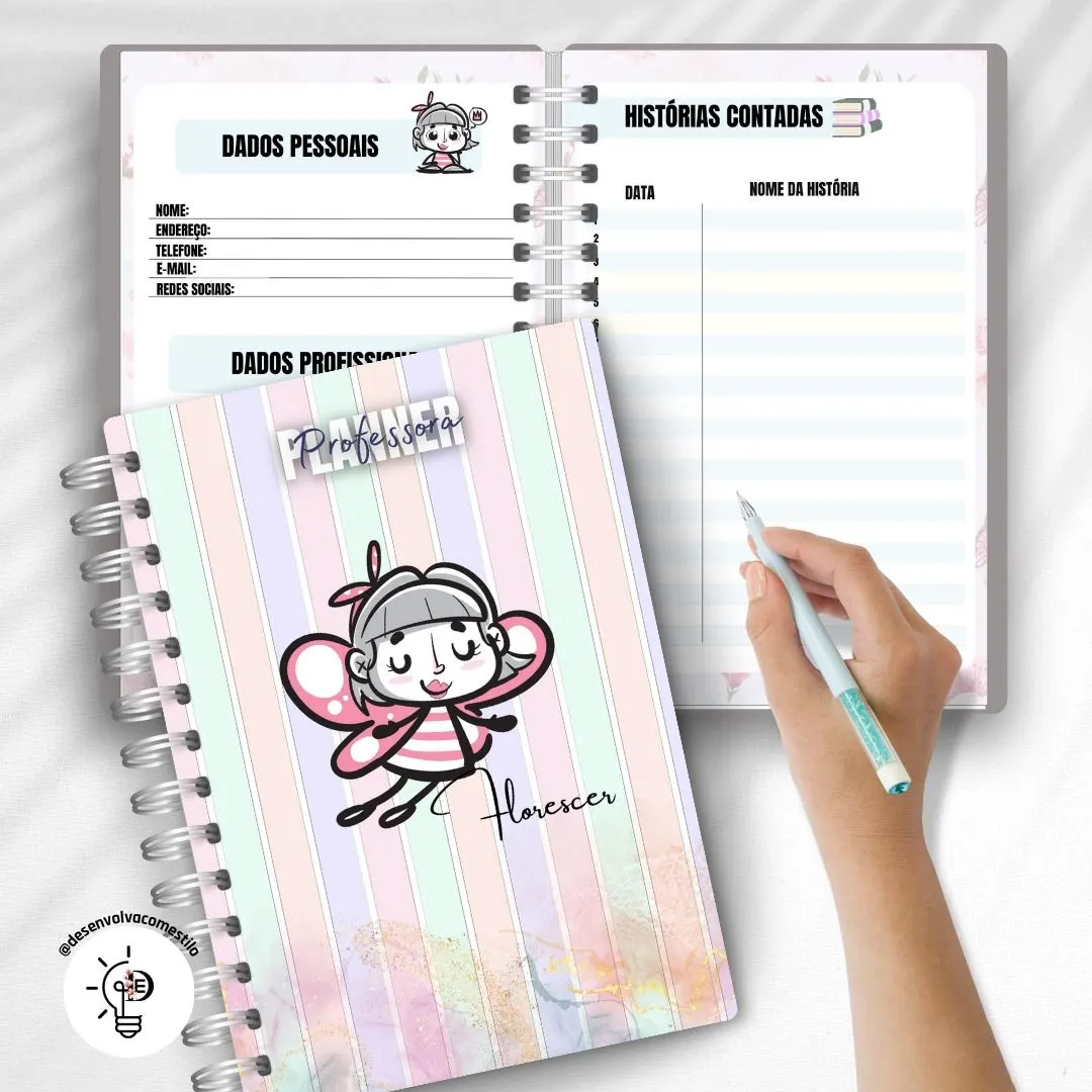 Planner Florecer para professoras