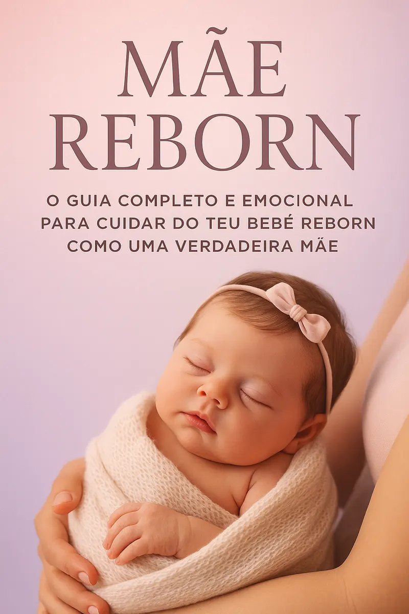 Mãe Reborn: O guia completo e emocional para cuidar do seu bebé reborn como uma verdadeira mãe