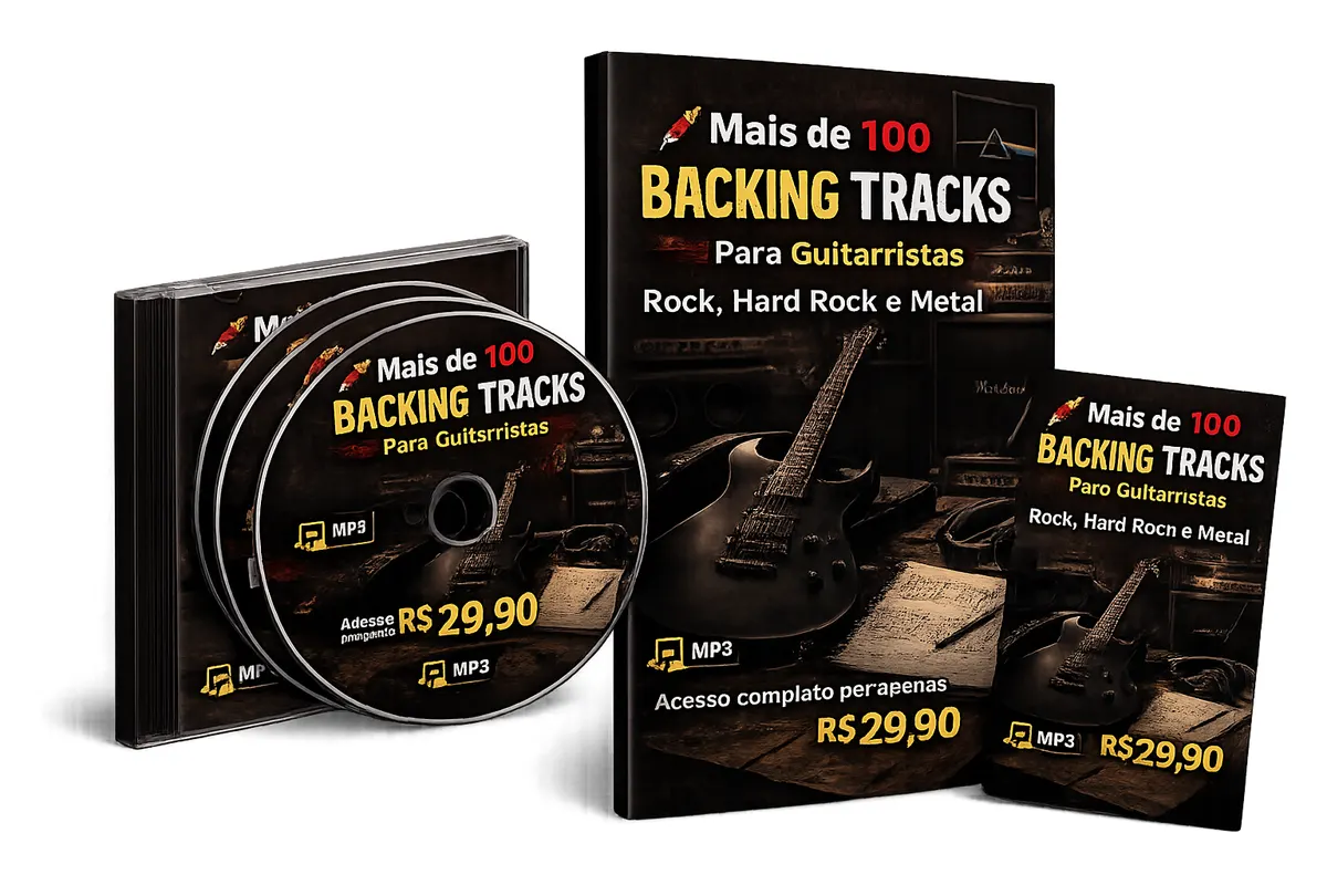 100 Baking track Guitarra Rock/Metal