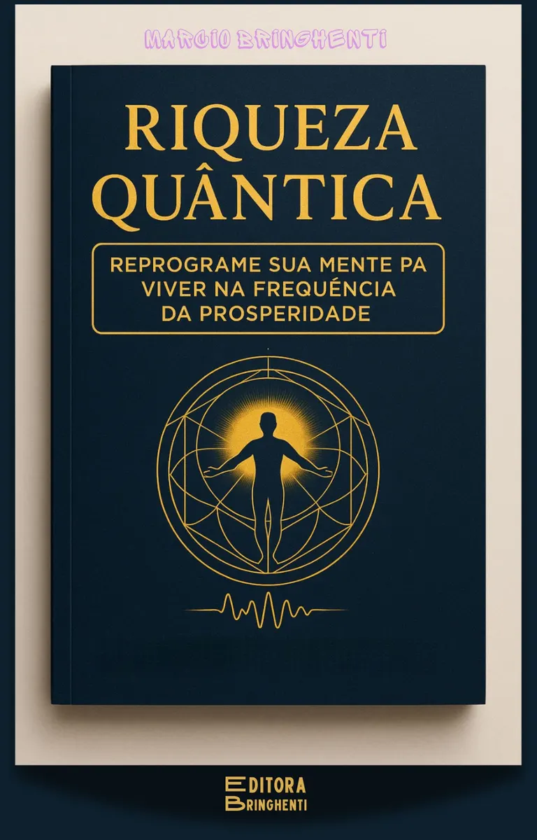 eBook 📘 Riqueza Quântica: Reprograme sua Mente para Viver na Frequência da Prosperidade ✍️ Autor: Marcio Bringhenti Você foi criado para manifestar a abundância do Reino na Terra. Neste livro impac