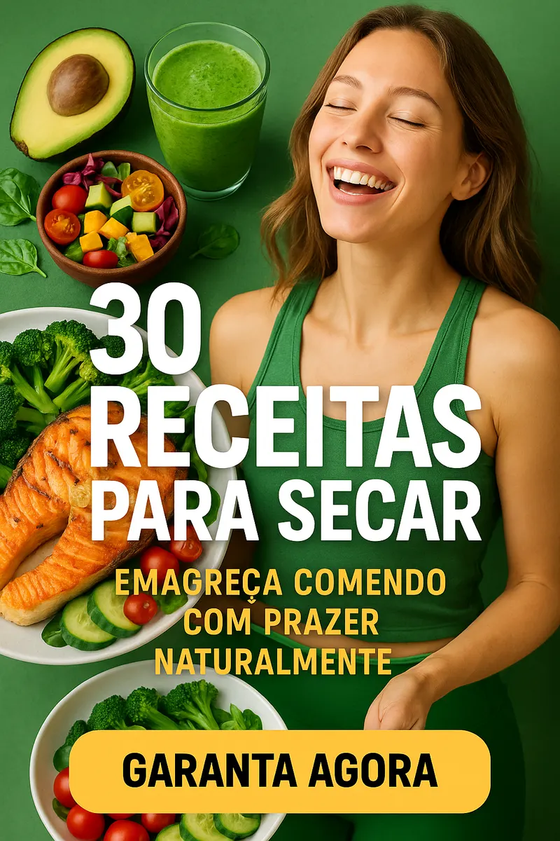 30 Receitas para Secar Emagreça Comendo com Prazer Naturalmente