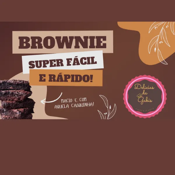 Curso de Brownie Perfeito: Textura Ideal e Dicas Profissionais