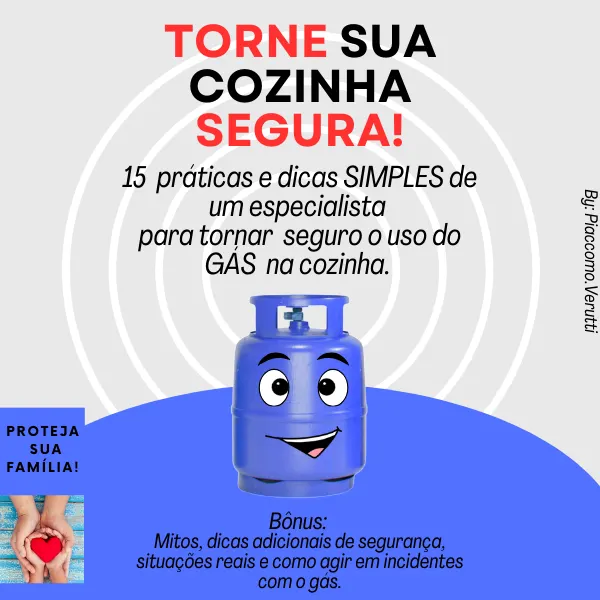 TORNE SUA COZINHA SEGURA! 15 práticas e dicas SIMPLES de um especialista para tornar seguro o uso do GÁS na cozinha.