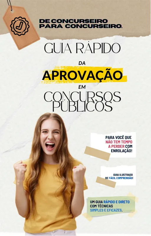 Guia Rápido da Aprovação para Concursos Públicos