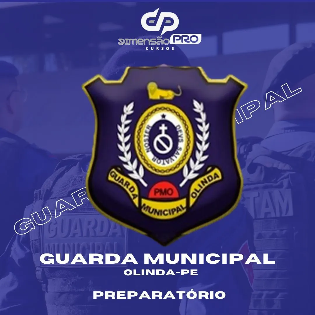Curso Preparatório para o Concurso da Guarda Civil Municipal de Olinda-PE (GCM Olinda-PE)
