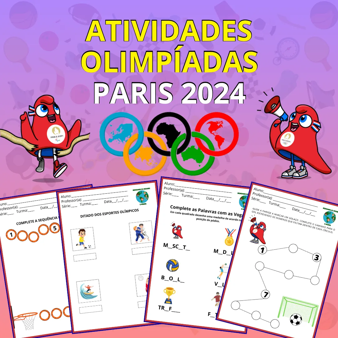 ATIVIDADES OLIMPÍADAS PARIS 2024