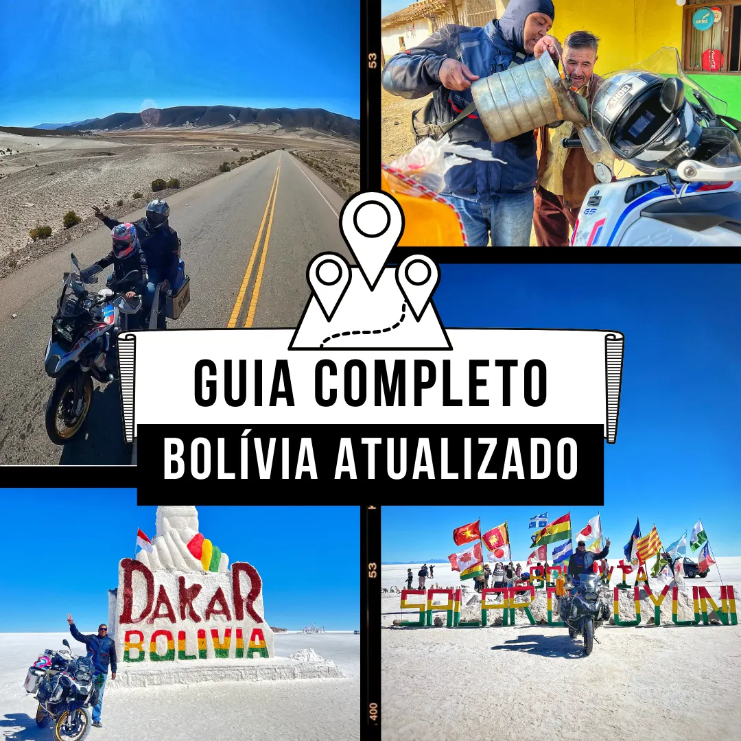 Guia completo Brasil x Bolívia Yuni de Moto