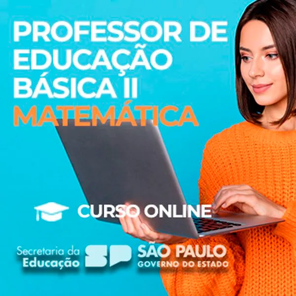 Curso Preparatório para o Processo Seletivo Simplificado de 2026 de Professor de Matemática do Estado de São Paulo - Online