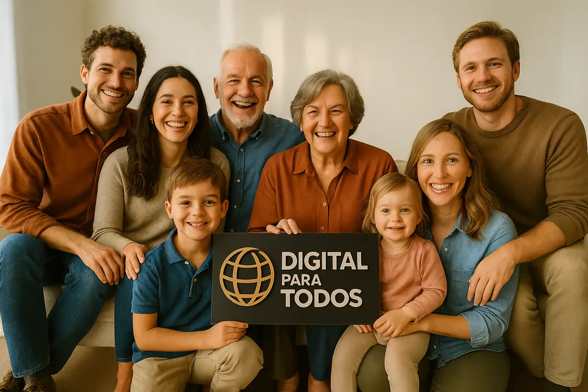 Digital para Todos - Segurança Online e Independência Digital para Toda a Família