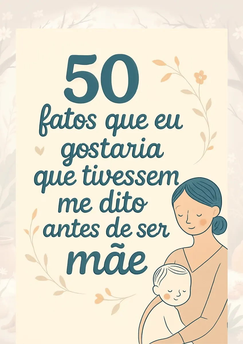 50 Fatos que eu gostaria que tivessem me dito antes de ser mãe.