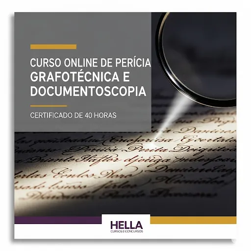 Curso: Perícia Grafotécnica e Documentoscopia