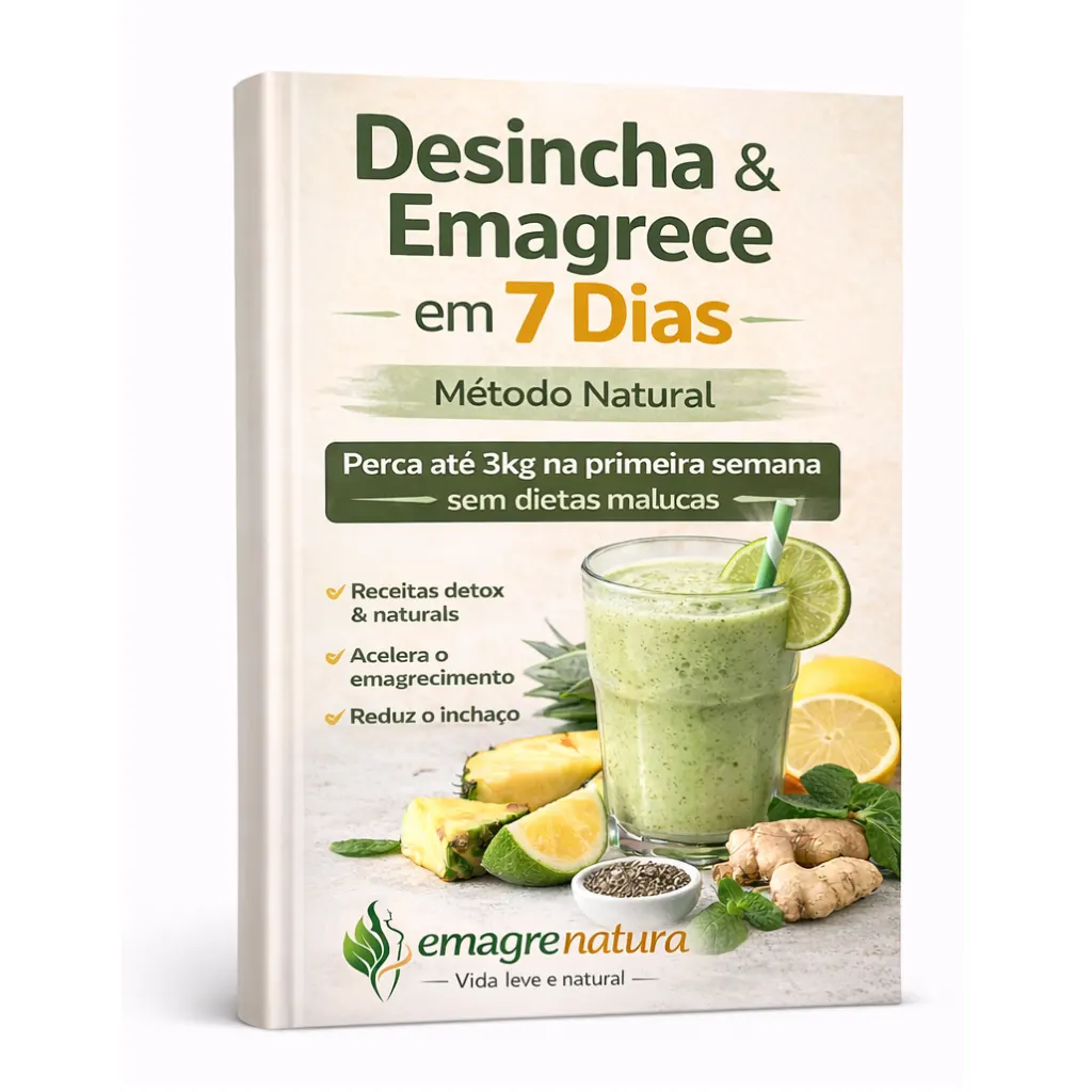 Desincha & Emagrece: Método Natural em 7 Dias