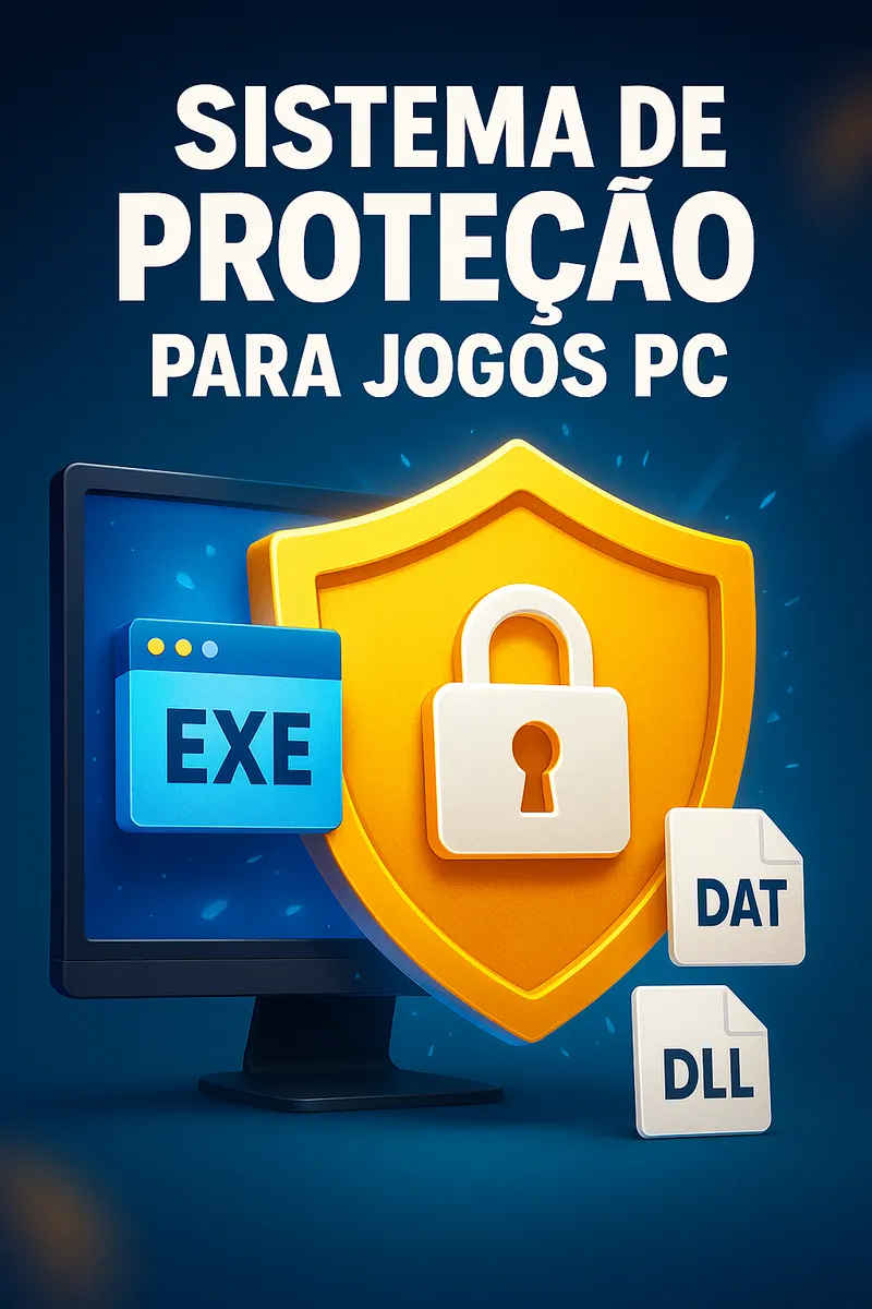 Sistema de Proteção Profissional para Jogos PC (.EXE + Arquivos) – Ideal para Jogos Privados