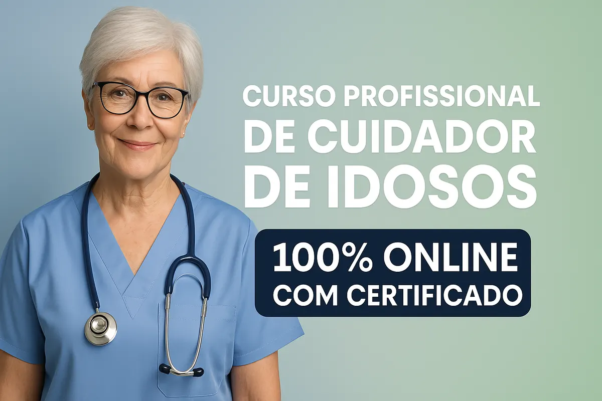 Curso Profissional de Cuidador de Idosos