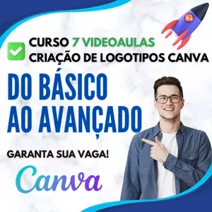 Curso de Criação de Logotipos Canva do Básico ao Avançado na PRÁTICA