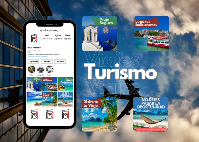 Plantilla editable de Turismo y Viajes de Canva