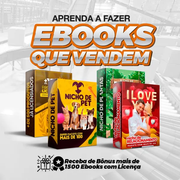 Treinamento Canva + Curso de Criação de e-books + Bónus